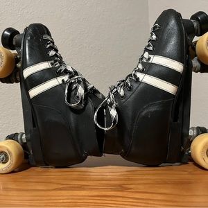 Riedell Leather Skates Vintage with Artistic Wheels